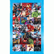 AVENGERS COLOURING SET ชุดระบายสี The Avengers are Here! + สีไม้และสติ๊กเกอร์โฮโลแกรม